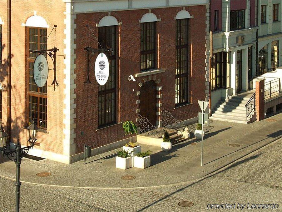 Hotel Pod Lwem Elblag Exterior foto